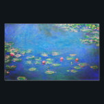 Monet Water Lilies 1906 Rectangular Sticker<br><div class="desc">Stickers featuring Claude Monet’s oil painting Water Lilies (1906). A serene still life of the interplay between light and reflection upon beautiful water lilies in a pond. A great gift for fans of impressionism and French art.</div>