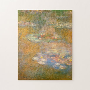Monet Water Lilies 1908 Fine Art Jigsaw Puzzle