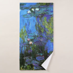 Monet - Water-Lilies, 1914-1917 Bath Towel