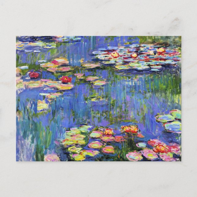 Monet - Water Lilies, 1916, Card (Front)