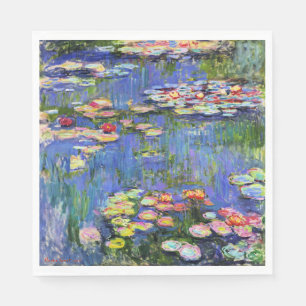 Monet - Water Lilies, 1916,  Napkin