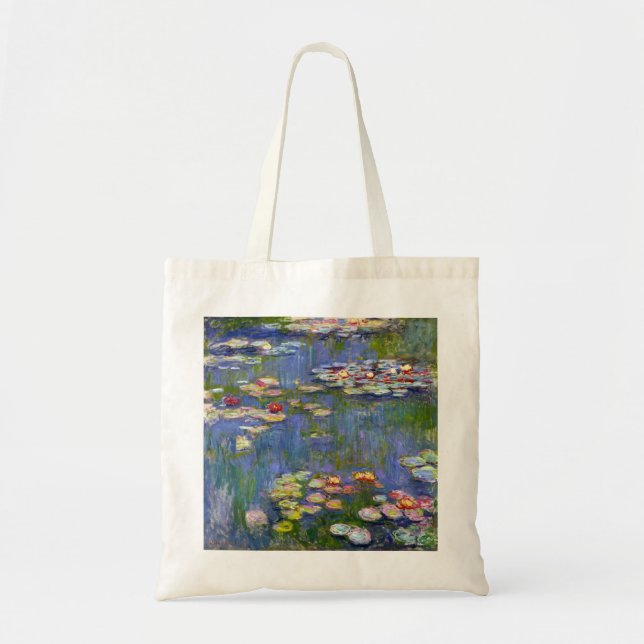 Monet Water Lilies 1916 Tote Bag (Front)