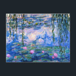 Monet - Water Lilies, 1919 artwork Postcard<br><div class="desc">Monet - Water Lilies,  1919 artwork postcard.</div>