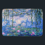 Monet, Water Lilies, 1919, Bath Mat<br><div class="desc">Water Lilies,  1919,  famous painting by Impressionist artist,  Claude Monet</div>