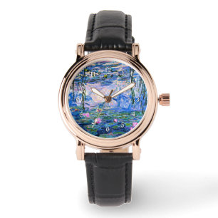 Monet: Water Lilies 1919, famous painting, Watch