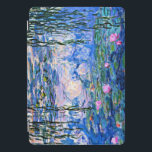 Monet - Water Lilies, 1919, fine art iPad Pro Cover<br><div class="desc">Famous painting by Claude Monet: Water Lilies,  1919</div>