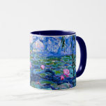 Monet: Water Lilies, 1919, Mug<br><div class="desc">Claude Monet: Water Lilies,  1919,  famous painting.</div>