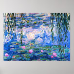Monet: Water Lilies 1919 Poster<br><div class="desc">Monet: Water Lilies 1919 poster.</div>