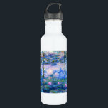 Monet Water Lilies 710 Ml Water Bottle<br><div class="desc">Monet Water Lilies water bottle. Oil painting on canvas from 1916. Monet painted his famous water lily pond obsessively during the final years of his career, drawing inspiration from the light of the sun and its shifting effect on the water and the aquatic flowers and foliage. This painting features a...</div>
