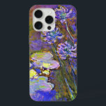 Monet - Water Lilies and Agapanthus iPhone 15 Pro Max Case<br><div class="desc">Water Lilies and Agapanthus,  famous painting by Claude Monet.</div>
