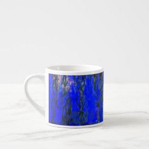 Monet Water Lilies and Weeping Willow Branches Espresso Cup