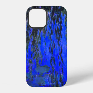 Monet Water Lilies and Weeping Willow Branches iPhone 12 Case