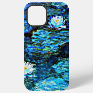 Monet - Water Lilies, Blue, iPhone 12 Pro Max Case