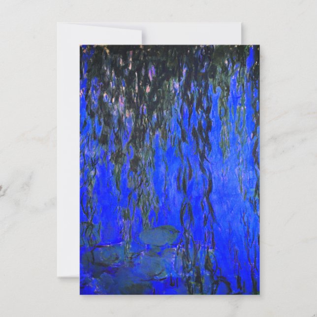Monet Water Lilies Card (Front)