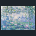 Monet Water Lilies Fine Art Tablecloth<br><div class="desc">Water Lilies,  Claude Monet.</div>