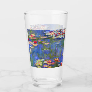 Monet Water Lilies  Glass