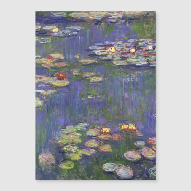Monet Water Lilies Masterpiece Painting (Front)