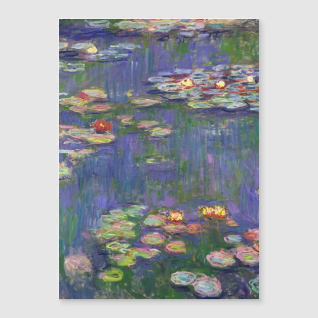 Monet Water Lilies Masterpiece Painting (Front)