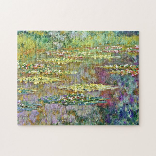 Monet Water Lilies Monet Fine Art Jigsaw Puzzle (Horizontal)
