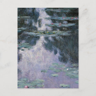 Monet - Water Lilies-nympheas-1907 Postcard