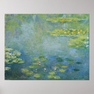 Monet - Water Lilies Poster