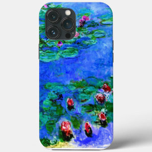 Monet - Water Lilies (red) Case-Mate iPhone Case