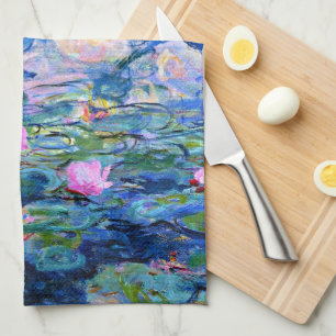 Monet, Water Lilies, Tea Towel