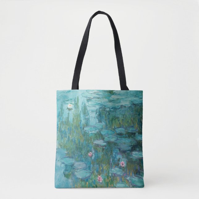 MONET Water Lilies Tote Bag (Front)