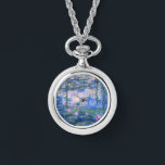 Monet Water Lilies Watch<br><div class="desc">Enjoy the romantic floral scene of Claude Monet's Water Lilies.

watch,  wristwatch,  claude monet,  water lilies,  flowers,  floral,  pond,  vintage,  elegant,  gifts for her,  cheap gifts</div>