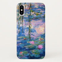 Monet Water Lilies with Pond Reflections