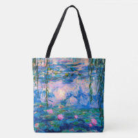 Monet Water Lilies with Pond Reflections