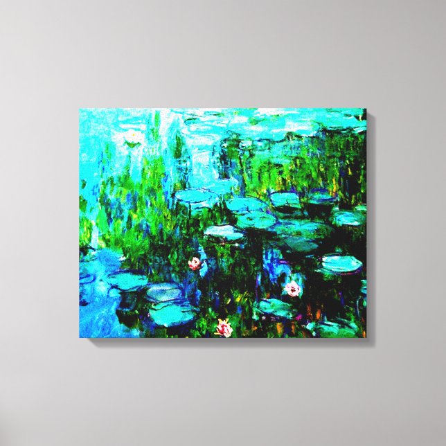 Monet Water Lillies Canvas (Front)