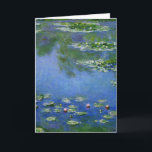 Monet Water Lillies Card<br><div class="desc">Monet Water Lillies</div>
