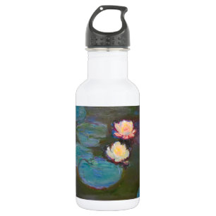 Monet Water Lily Lilies Pond Waterlilies Painting 532 Ml Water Bottle