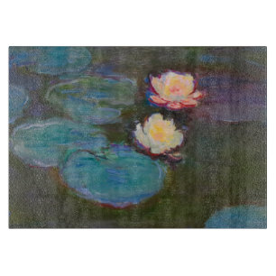 Monet Water Lily Lilies Pond Waterlilies Painting Cutting Board