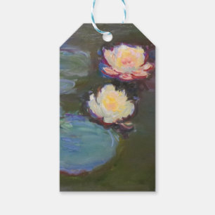 Monet Water Lily Lilies Pond Waterlilies Painting Gift Tags