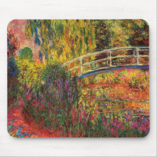 Monet Water Lily Pond and Water Irises Mouse Pad