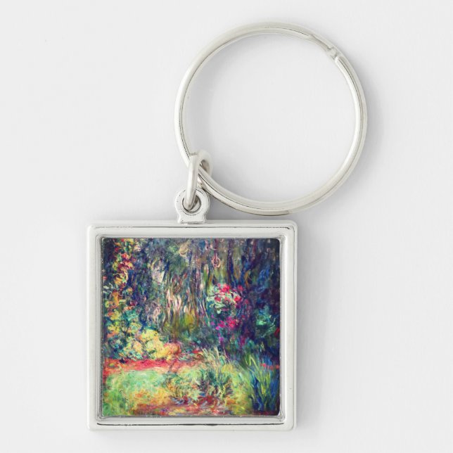 Monet Water Lily Pond Key Ring (Front)