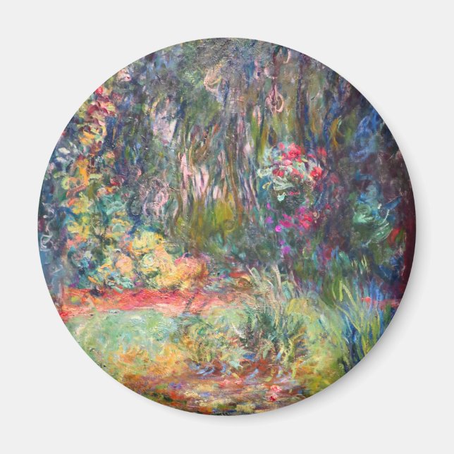 Monet Water Lily Pond Magnet (Front)