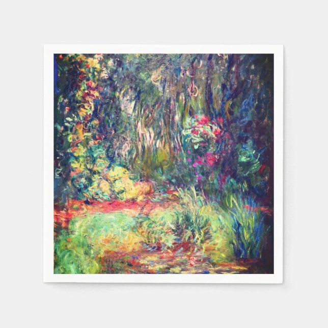 Monet Water Lily Pond Napkin (Front)