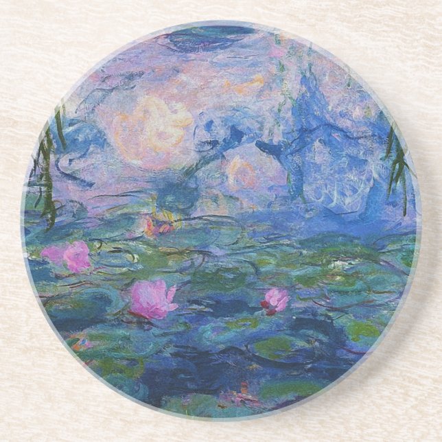 Monet Water Lily, Trivet, Coaster (Front)