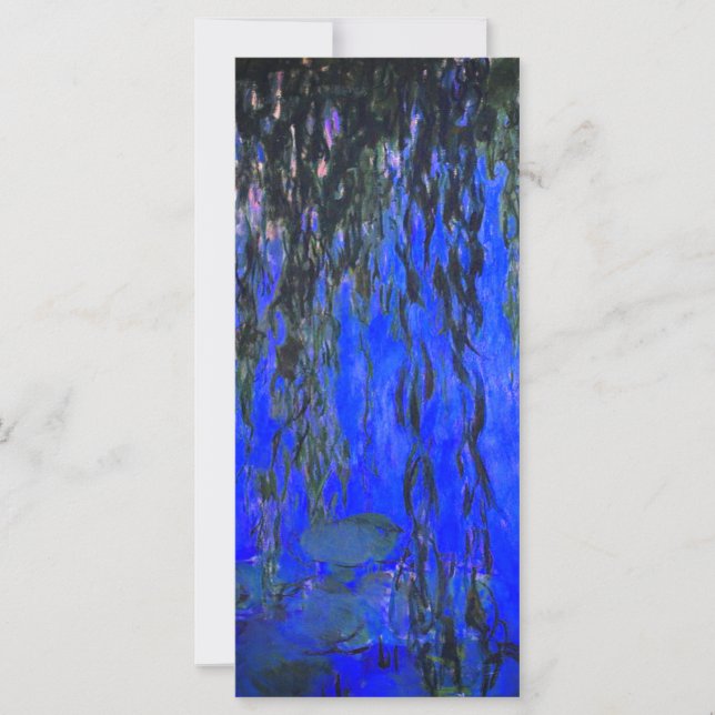 Monet Weeping Willow Branches Card (Front)