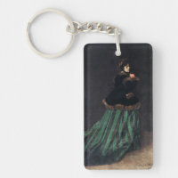 Monet Woman in Green Dress