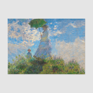 Monet Woman Parasol Impressionism Tissue Paper