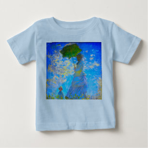 Monet Woman with a Parasol Baby T-Shirt