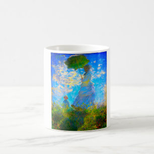 Monet Woman with a Parasol Coffee Mug