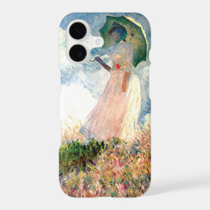 Monet Woman with a Parasol Facing Left
