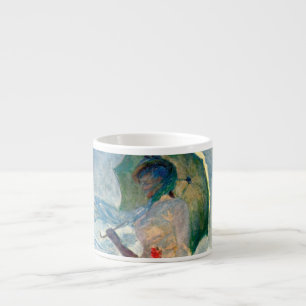 Monet Woman with a Parasol Facing Left Espresso Cup