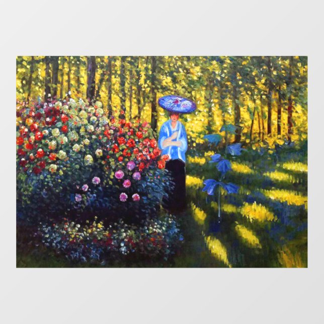 Monet Woman with a Parasol in Garden (Sheet)