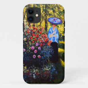 Monet Woman with a Parasol in Garden Case-Mate iPhone Case